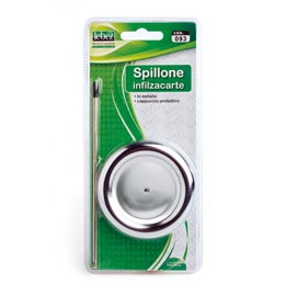 SPILLONE INFILZACARTE METALLO C/CAPPUCCIO ART.93