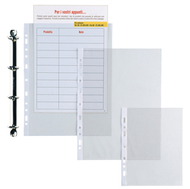 25 BUSTE FORATE 18X24-15 ERCOLE PVC SEI ROTA