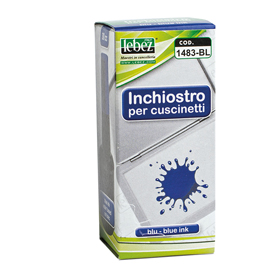 INCHIOSTRO BLU 30ml ART.1483 S/OLIO X CUSCINETTI LEBEZ