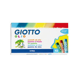 ASTUCCIO 12 PASTELLI GIOTTO OLIO