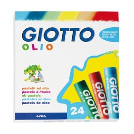 ASTUCCIO 24 PASTELLI GIOTTO OLIO