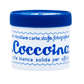 COLLA COCCOINA IN PASTA ADESIVA BIANCA 125GR (ART.608)