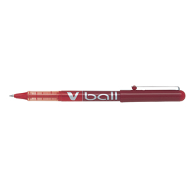 ROLLER V-BALL ROSSO 0.5MM PILOT