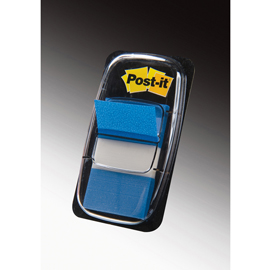 SEGNAPAGINA Post-it® 680-2 BLU 25.4X43.6MM 50FG INDEX