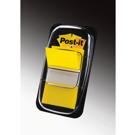 SEGNAPAGINA Post-it® 680-5 GIALLO 25.4X43.6MM 50FG INDEX