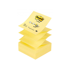 BLOCCO 100fg Post-it® Z-Notes R330 Giallo Canary™ 76x76mm