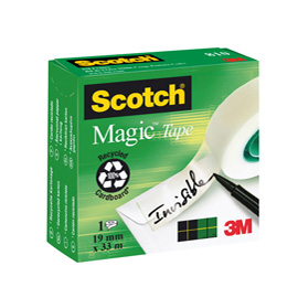 Nastro adesivo Scotch® Magic™ 810-1933 19mmx33mt invisibile permanente