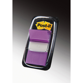 SEGNAPAGINA Post-it® 680-8 PORPORA 25.4X43.6MM 50FOGLIETTI