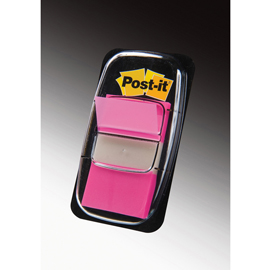 SEGNAPAGINA Post-it® 680-21 ROSA VIVACE 25.4X43.6MM 50FOGLIETTI