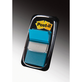 SEGNAPAGINA Post-it® 680-23 BLU VIVACE 25.4X43.6MM 50FOGLIETTI