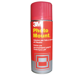 ADESIVO SPRAY 3M PHOTO MOUNT ALTA QUALITA' - TRASPARENTE 400ML