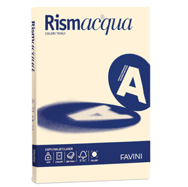 Carta RISMACQUA 140gr A4 200fg camoscio 02 FAVINI