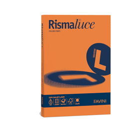 Carta RISMALUCE 200gr A4 125fg arancio 56 FAVINI