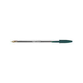 Scatola 50 penna sfera CRISTAL® medio 1,0mm verde BIC®