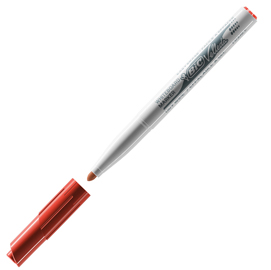 Pennarello VELLEDA 1741 punta tonda whiteboard rosso BIC®