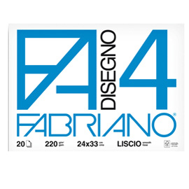 ALBUM FABRIANO4 (24X33CM) 220GR 20FG LISCIO