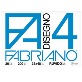 ALBUM FABRIANO4 (33X48CM) 200GR 20FG RUVIDO