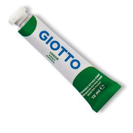 TEMPERA GIOTTO TUBO 4 (12ML) VERDE 12