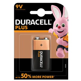 Blister 1 pila MN1604 Duracell PLUS 100 - TRANSISTOR 9V