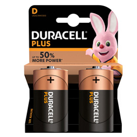 Blister 2 pile MN1300 Duracell PLUS 100 - TORCIA D