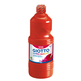 TEMPERA PRONTA GIOTTO 1000ML ROSSO VERMIGLIO