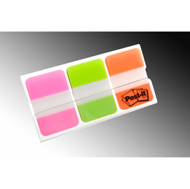 Dispenser 66 Post-it® INDEX STRONG 686-PGOEU 25X38MM COLORI VIVACI