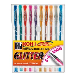 ASTUCCIO 10 ROLLER KOH-I-GEL GLITTER