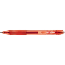 Scatola 12 penna sfera scatto GELOCITY 0,7mm rosso BIC