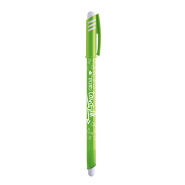 Penna sfera cancellabile CANCELLIK 1,0mm verde chiaro TRATTO