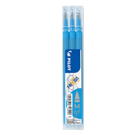 SET 3 REFILL SFERA FRIXIONball 0.7mm AZZURRO PILOT