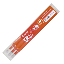 SET 3 REFILL SFERA FRIXIONball 0.7mm ARANCIO PILOT