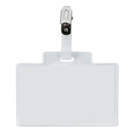 100 portanome Pass 3M 9,5x6cm c/clip in metallo s/cartoncino Sei Rota