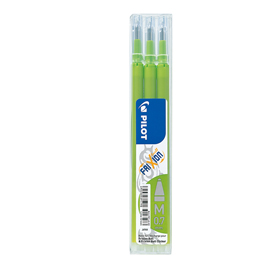 SET 3 REFILL SFERA FRIXIONball 0.7mm VERDE LIME PILOT