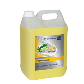 DETERGENTE PAVIMENTI SGRASSATORE SVELTO 5 LITRI LIMONE