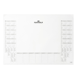 RICAMBIO 25FG CON CALENDARIO BIANNUALE 57x41cm DURABLE