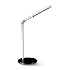 LAMPADA DA TAVOLO A LED ECOLINE NERO/GRIGIO METALLIZZATO CEP