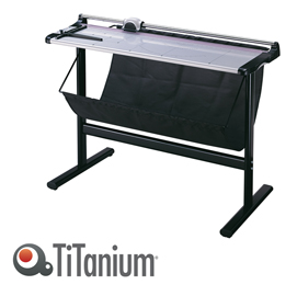 TAGLIERINA A LAMA ROTANTE A0+ 1500mm c/stand 3026 TiTanium