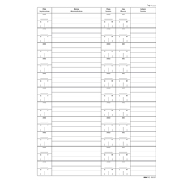 REGISTRO NOMINA/REVOCA AMMINISTRATORE 297X210mm 16PAG E2527