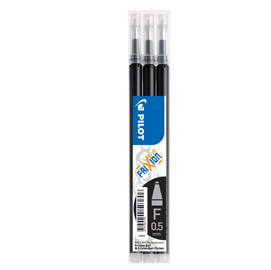 SET 3 REFILL SFERA FRIXIONball CLICKER 0.5mm NERO PILOT