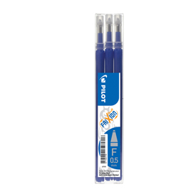 SET 3 REFILL SFERA FRIXIONball CLICKER 0.5mm BLU PILOT