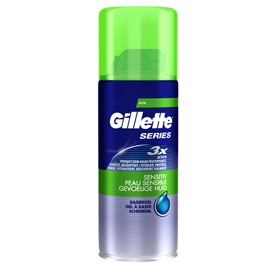 Gillette Series GEL Pelli Sensibili 75ml (da viaggio)