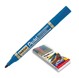 ASTUCCIO 4 MARCATORE PERMANENTE N850 PUNTA TONDA AMIKO PENTEL
