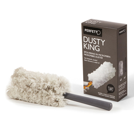 SPOLVERINO Microfibra + 3 RICAMBI Dusty King PERFETTO