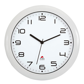 OROLOGIO DA PARETE HORNEW Ø30cm BIANCO Alba