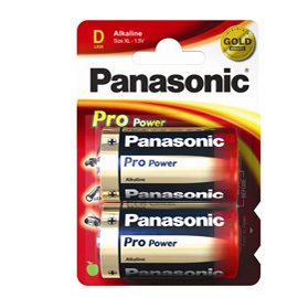 BLISTER 2 torce LR20 Pro Power D PANASONIC