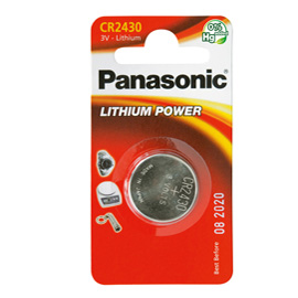 BLISTER Micropila litio CR2430 PANASONIC