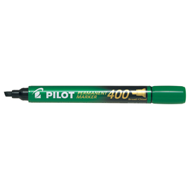 MARCATORE PERMANENTE 400 VERDE P.SCALPELLO 4.5MM PILOT