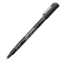 FINELINER PROFESSIONAL FIBER NERO 0,5MM