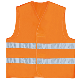 Gilet alta visibilitA' Arancio Fluo Tg. XXL