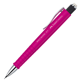 Portamine Poly Matic 0,7mm fusto rosa Faber-Castell